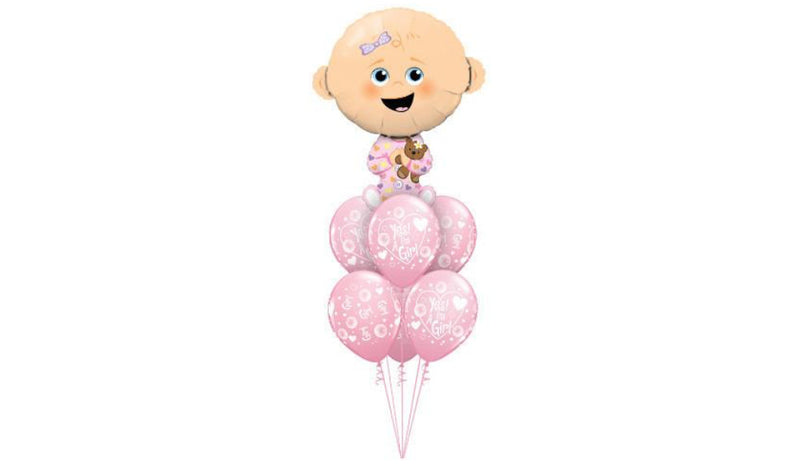 Giant Baby Girl - Balloon Express