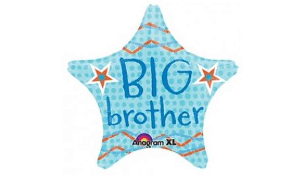 18" Big Brother Star Foil - Balloon Express