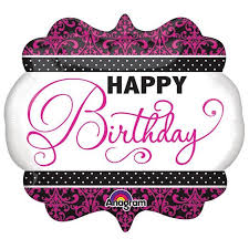 Supershape Birthday Foil - Balloon Express