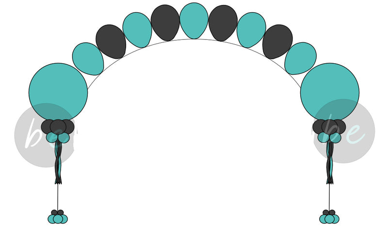 Arch Topper Combo - Balloon Express