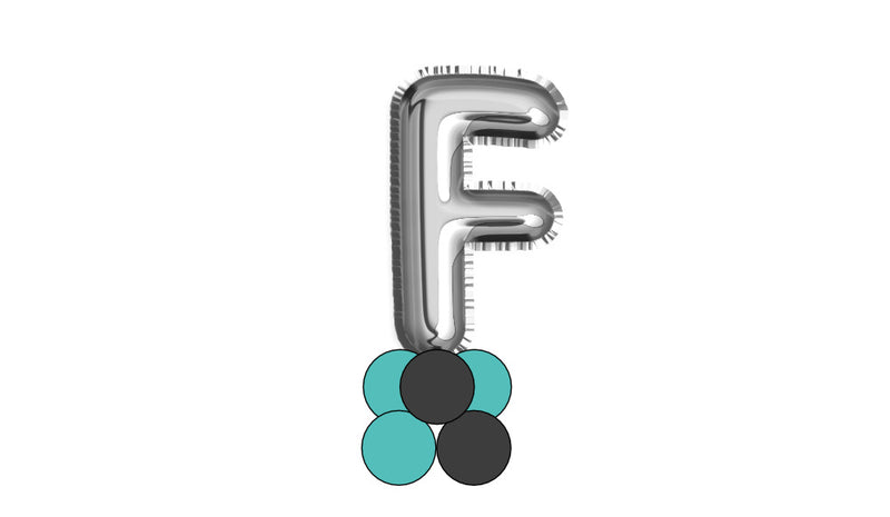 Floor Columns Letter or Number - Balloon Express