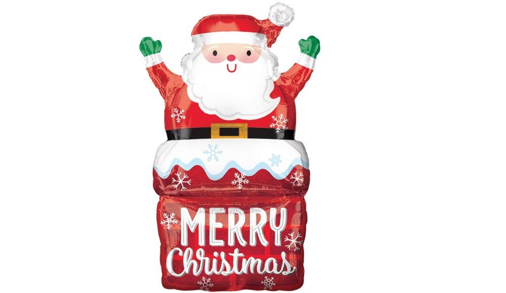 Super Shape Santa Down Chimney