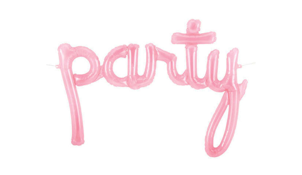 Script Foil PARTY balloon - Balloon Express