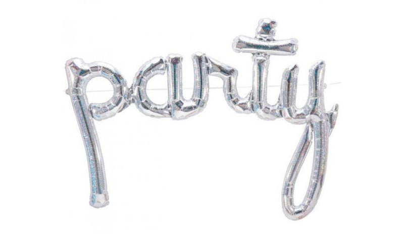 Script Foil PARTY Balloon - Balloon Express