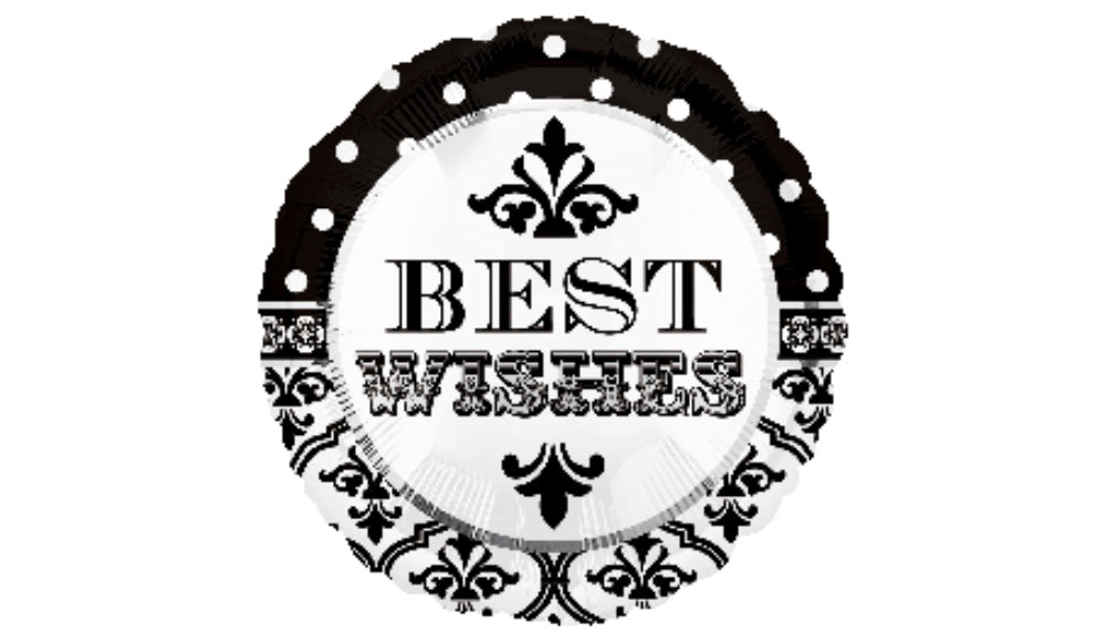 Best Wishes Foil Balloon - Balloon Express