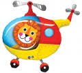s/s Non-Licensed Mylar: Helicoptor - Balloon Express