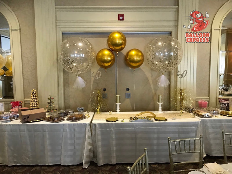 Head Table Backdrop I - Balloon Express