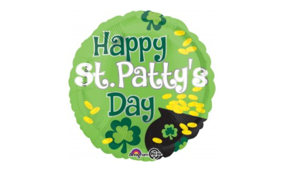 Happy St. Paddy's Day w/ Pot o' Gold - Balloon Express