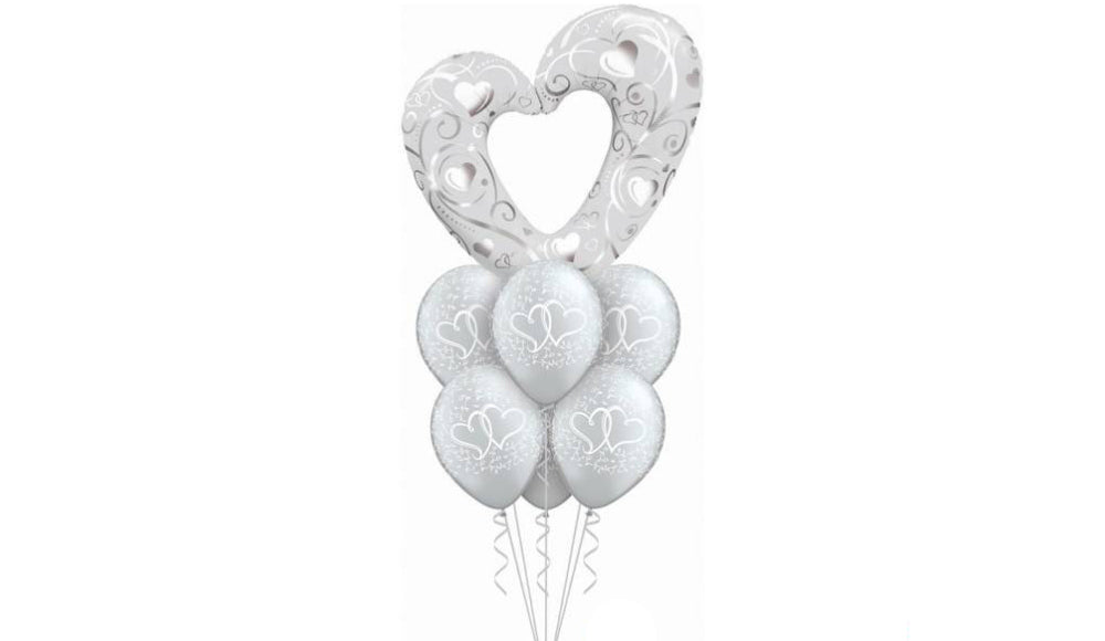 Open Heart Love Bouquet - Balloon Express