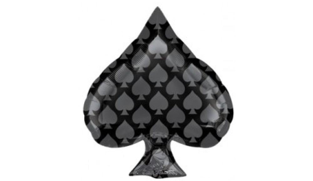 15664 - CASINO ACE OF SPADE FOIL - Balloon Express
