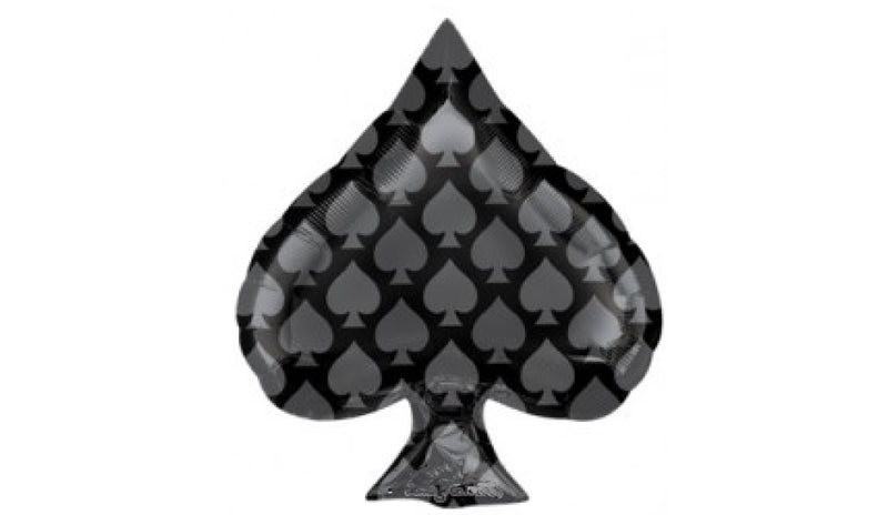 15664 - CASINO ACE OF SPADE FOIL - Balloon Express