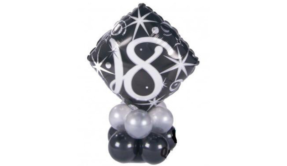Tabletop foil centrepiece - Balloon Express