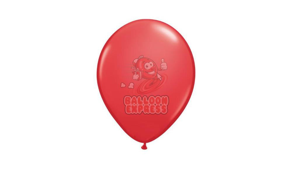 Pearl Red - helium inflated - Balloon Express