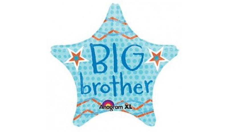 18" Big Brother Star Foil - Balloon Express