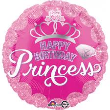princess crown and gem foil - Balloon Express
