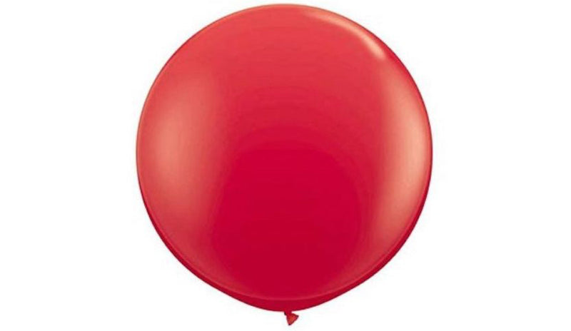 Pearl Red - helium inflated - Balloon Express