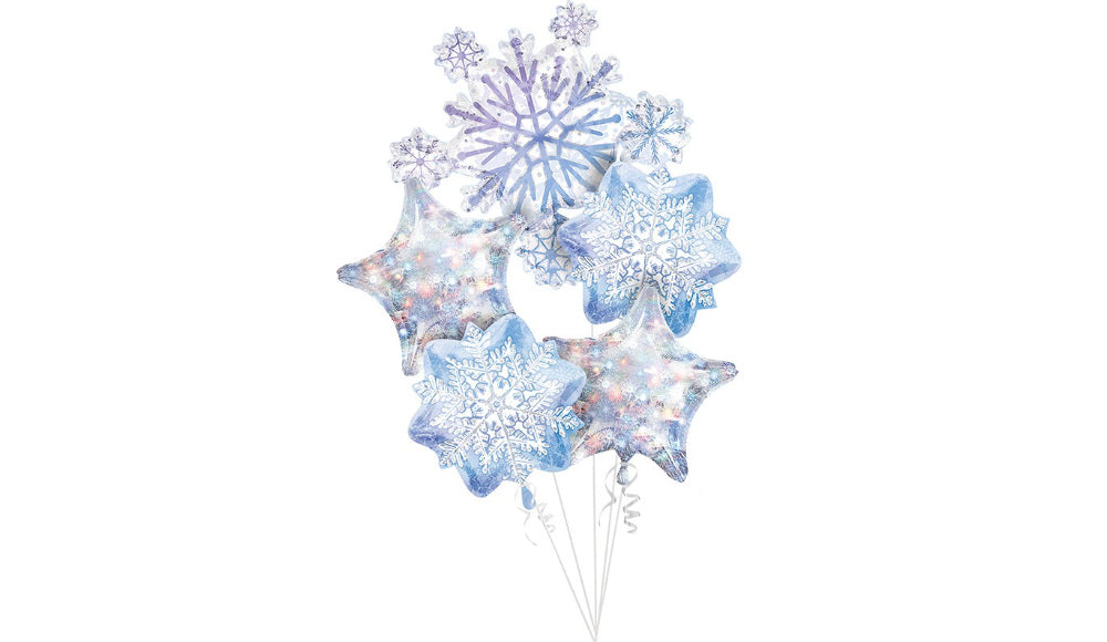 Holographic Snowflake Bouquet