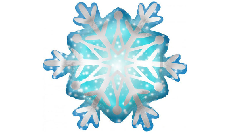 Super Shape Blue Snowflake