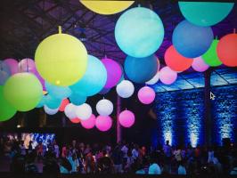 Jumbo Light Up Floating Balloons - Balloon Express