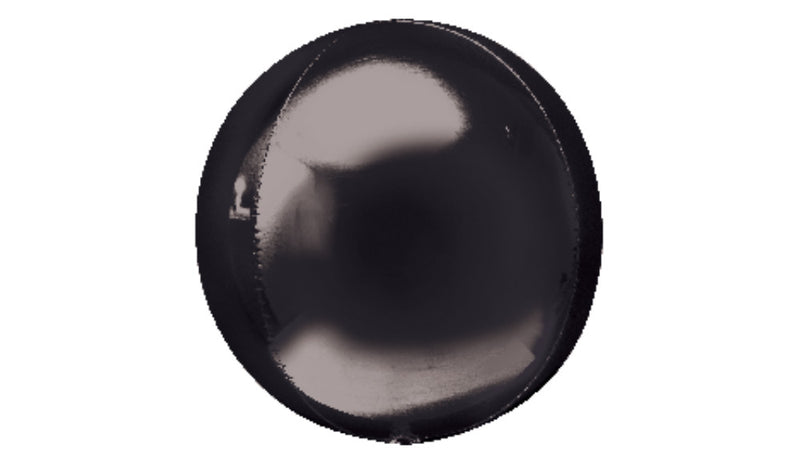 Orbz Foil Balloon - Black - Balloon Express