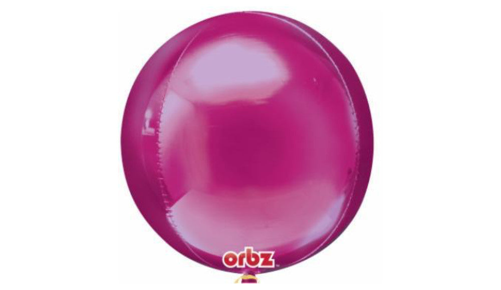 Orbz Foil Balloon - Bright Pink - Balloon Express
