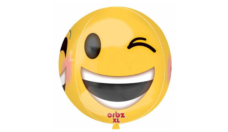 Orbz Foil Balloon - Emoji - Balloon Express