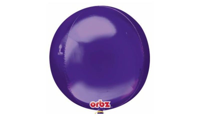 Orbz Foil Balloon  - Purple - Balloon Express