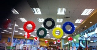 Olympic Rings - Balloon Express