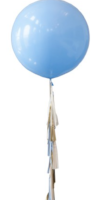 Baby Blue with Tail - Balloon Express
