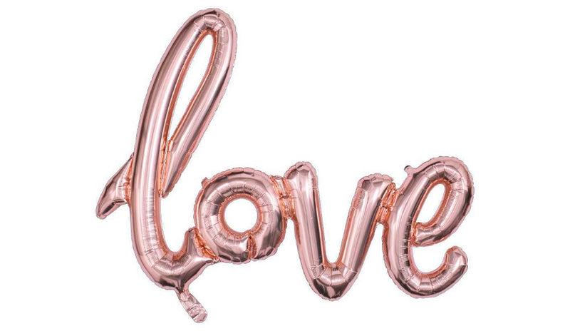 Script Foil Lettering LOVE - Balloon Express