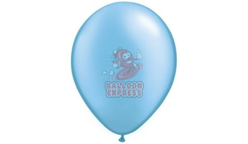 Pearl Azure -Helium Inflated - Balloon Express