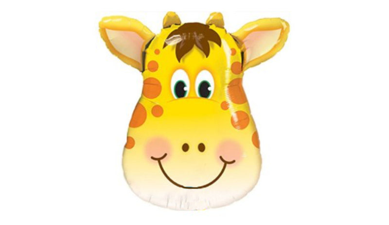 S/S NON LICENSED MYLARS: Giraffe Head - Balloon Express