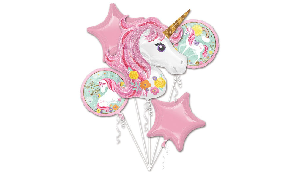 Magical Unicorn Foil Bouquet - Balloon Express