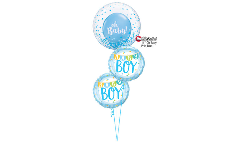 Oh Baby! Deco Bubble Bouquet - Balloon Express