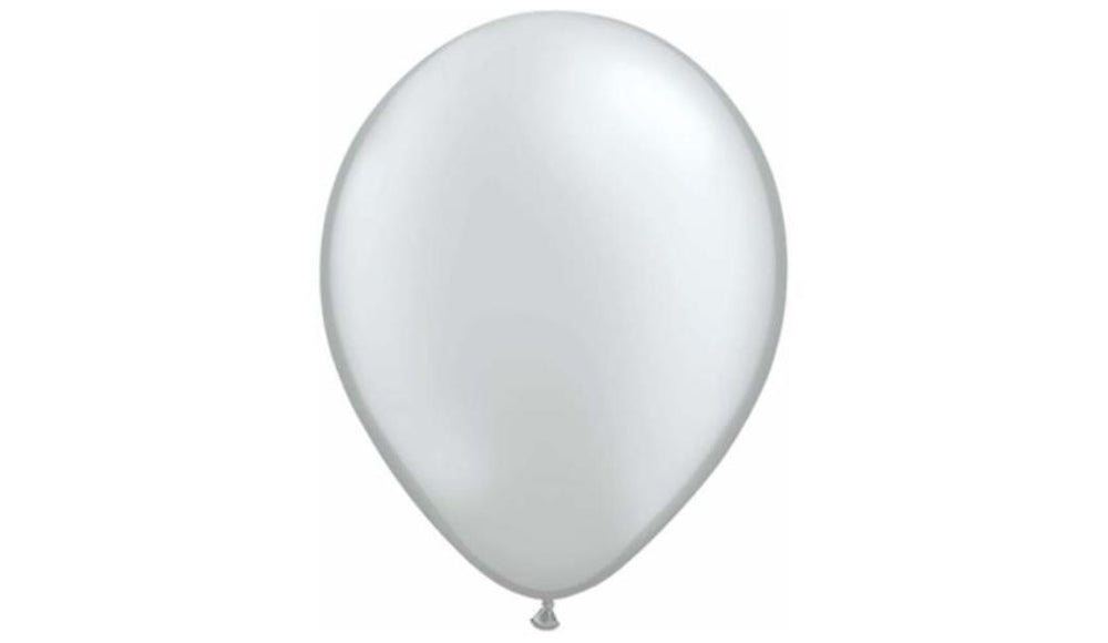 Silver - Helium Inflated - Balloon Express