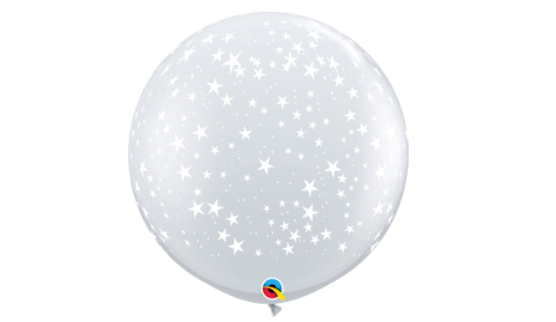 Stars a round clear 36" - Balloon Express