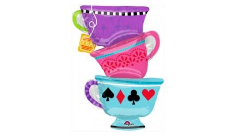 Super Shape Alice in Wonderland Mad Tea Party Foil